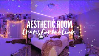 aesthetic bedroom transformation // *tiktok + pinterest inspired* YouTube