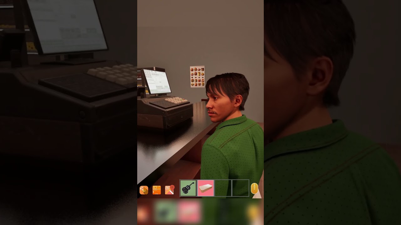 Продавец меняет причёски по щелчку