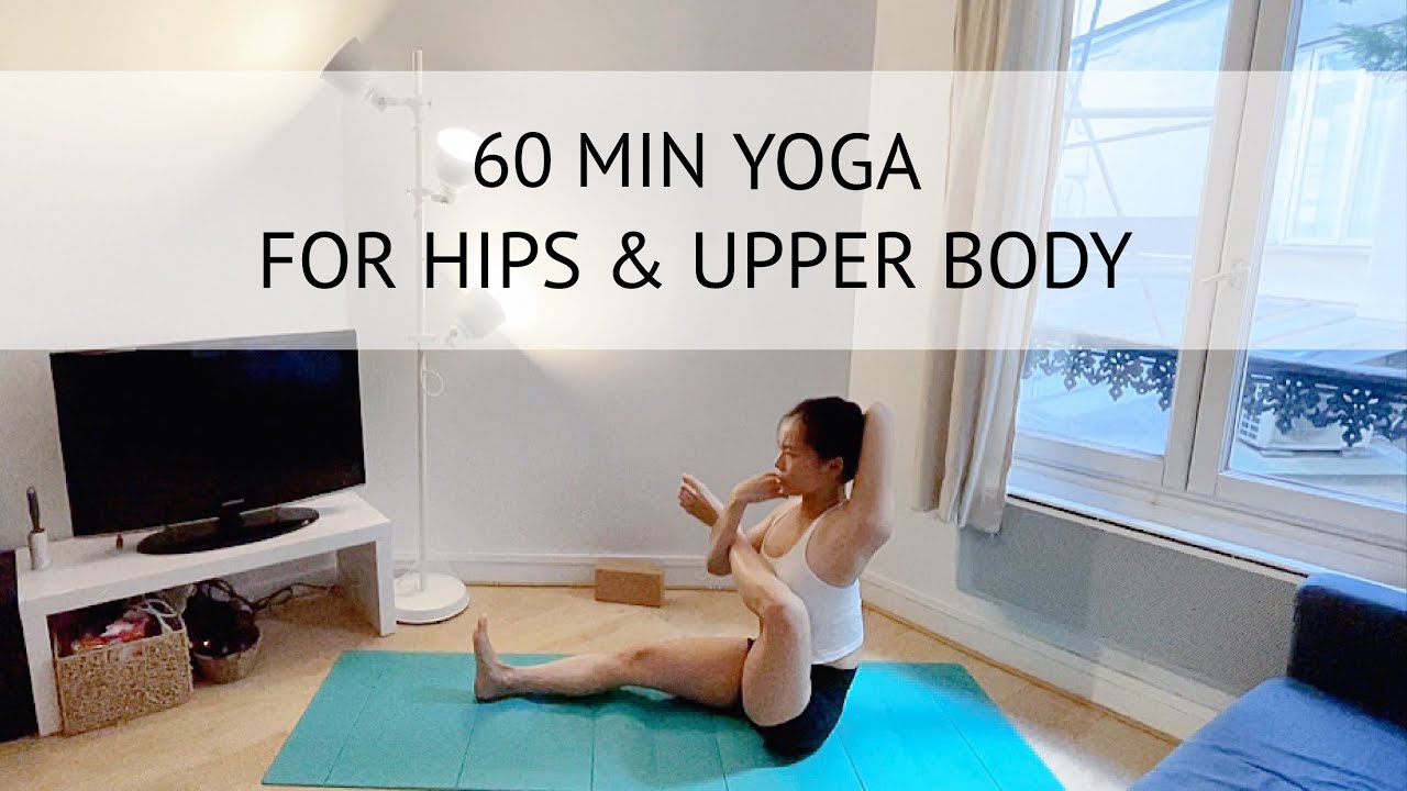 60分鐘 髖關節及上身伸展瑜珈（適合各種程度練習者） | 60 Min Yoga Stretch For Hips and Upper Body | Nicky Yoga