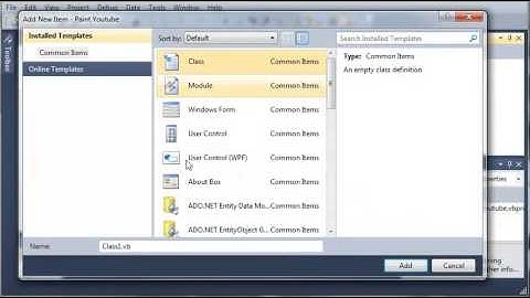 Visual Basic Tutorial   168   Paint Part 1 Custom Controls   YouTube
