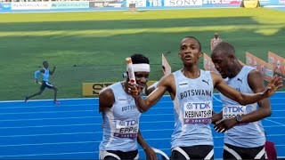 How Brilliant Botswana Team stormed into victory in Men's 4×400m Finals at World Athletics Relays