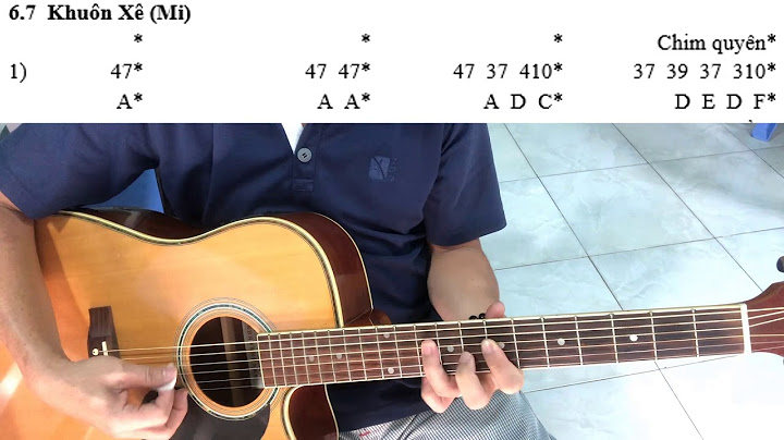 Hướng dẫn đàn vọng cổ bằng guitar Informational, Transactional