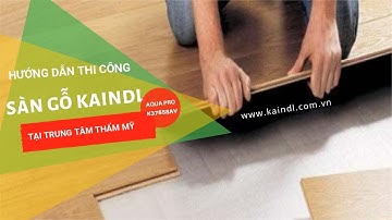 Thi công sàn gỗ công nghiệp cao cấp kaindl Aquapro K37658av tại trung tâm thẩm mỹ | BÁCH LỘC