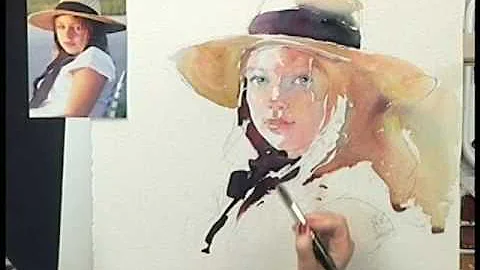 Expressive Watercolor Portraits : by Janet Rogers ...