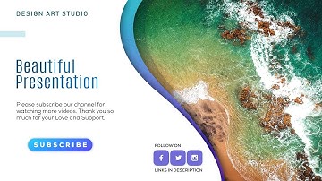 Modern Design - Creative Business Presentation Slide in Affinity Designer