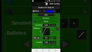 Xim4 settings with 3200 dpi screenshot 4