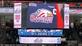 Saginaw Spirit Game Vlog vs Windsor September 25th 2024 Opening Night