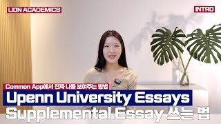 UPenn Supplemental Essay: A Complete Analysis | Pragmatic Ivy's Selection Criteria (Intro)