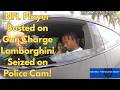 NFL Player Busted on Gun Charge | Lamborghini Seized on Police Cam!