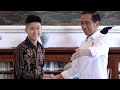 Presiden Jokowi Menerima Rapper Rich Brian, Istana Bogor, 7 Juli 2019
