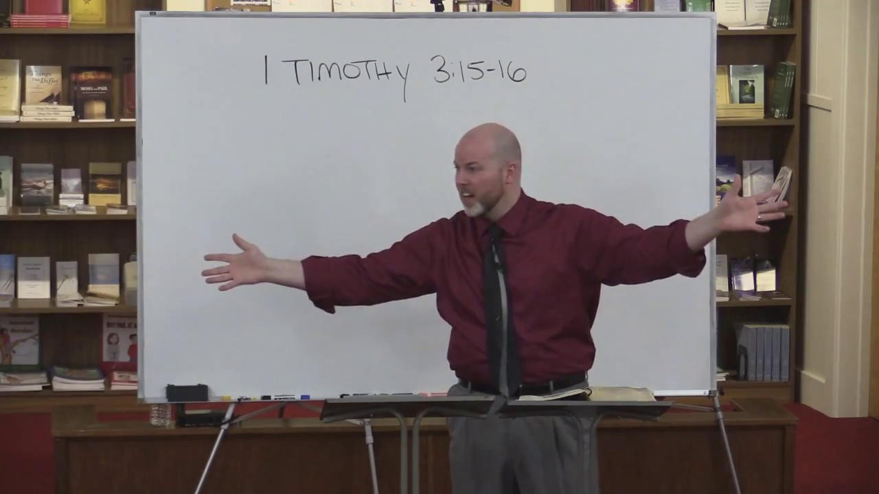 1 Timothy 3:15 -16 - God Manifest in the Flesh - YouTube