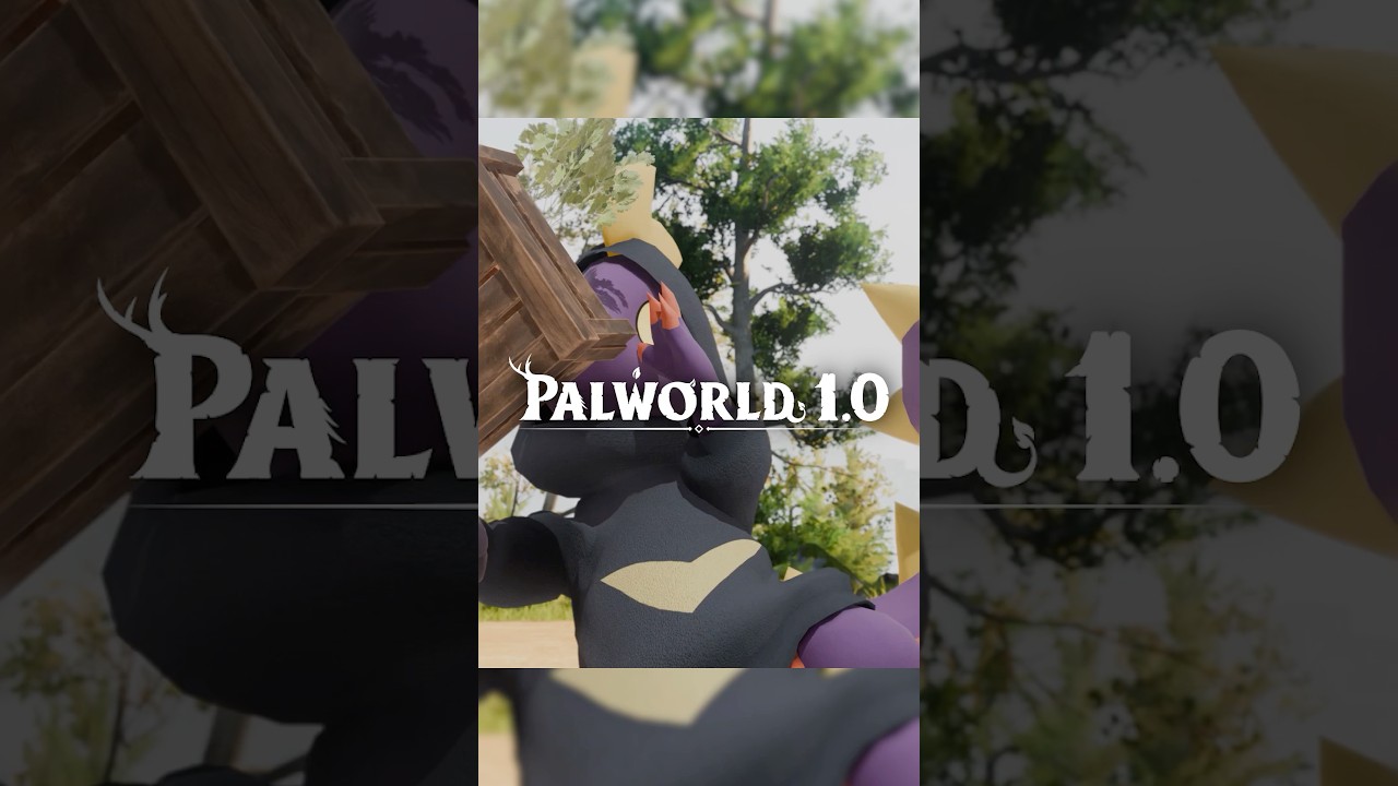 Palworld 1.0 Update is Finally Coming After 2 Years! #shorts