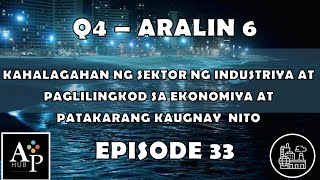AP9 Q4 ARALIN 6-Kahalagahan ng Sektor ng Industriya at Paglilingkod sa Ekonomiya.