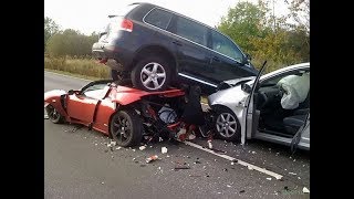 Авария трех машин в городе Душанбе