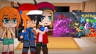 Pokemon crew reacts to Godzilla vs Pokemon (original video by @megatrex800 )