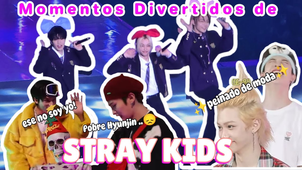 Momentos DIVERTIDOS y TIERNOS de STRAY KIDS que NO TE PUEDES PERDER