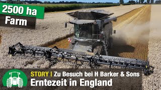 Erntezeit bei H Barker & Sons | Fendt Ideal Mähdrescher | Ackerbau