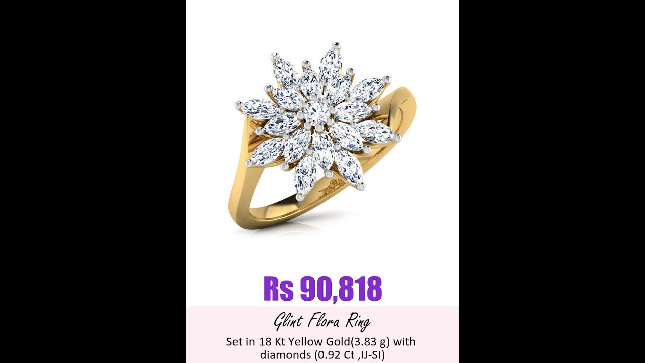 Cocktail rings on caratlane - price low to high - 18 Kt Gold 22 Kt Gold