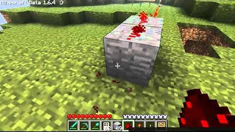 [Minecraft Beta 1.6.6] Basic Redstone Tutorial #1 - Inverters - HD