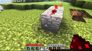 [Minecraft Beta 1.6.6] Basic Redstone Tutorial #1 - Inverters - HD