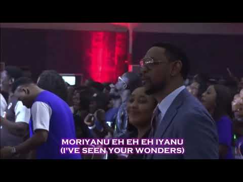 Download Ajeh Douye (@ministerdy) sings Tope Alabi's Mori Yanu in COZA Abuja