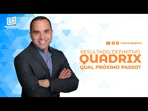 11h30 - RESULTADO DEFINITIVO QUADRIX! QUAL PRÓXIMO PASSO?