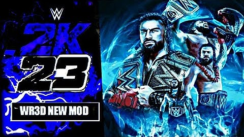 Wr3d New Mod | Wr3d 2k23 Mod Download Link Mediafıre | WWE 2k23 For Android | By Gojan tech gaming |