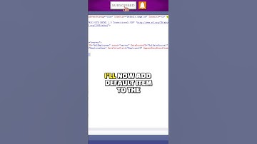 Populate DropDownList control using SqlDataSource in ASP.Net
