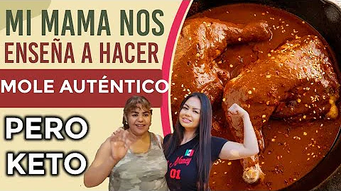 MOLE KETO AUTNTICO/ RECETA SECRETA DE MI MAMA / ES...