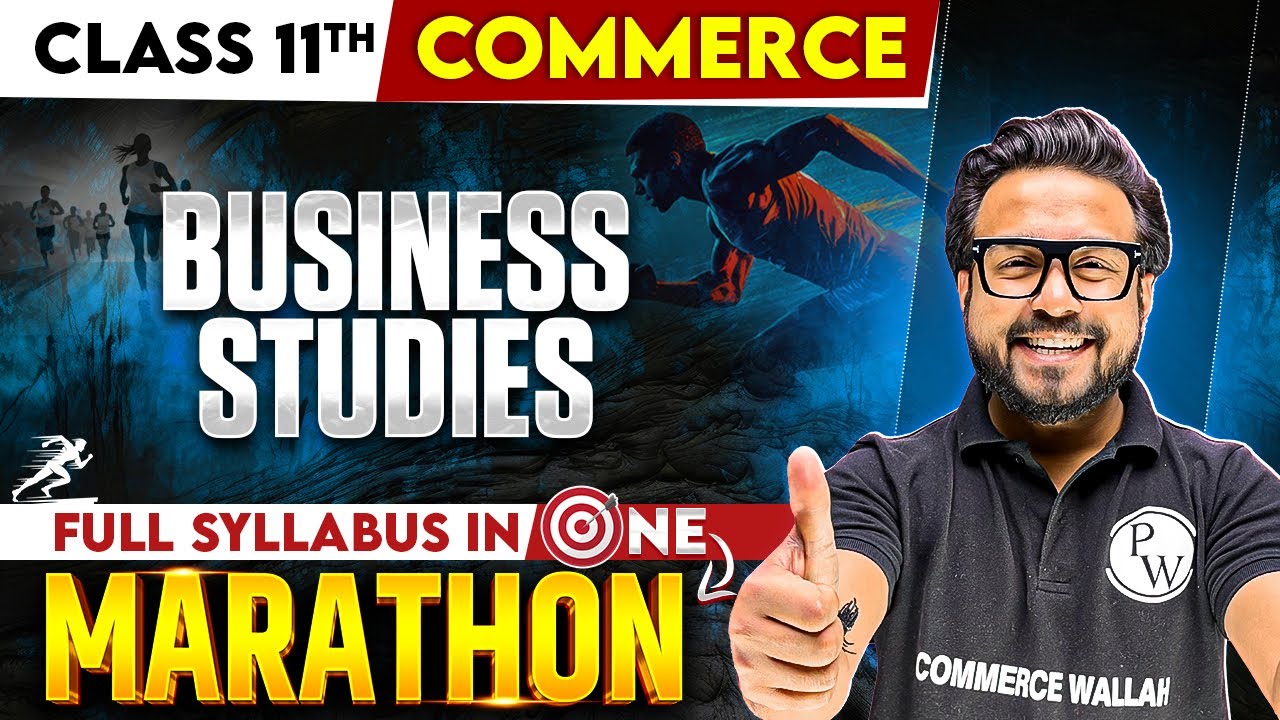Class 11th Commerce | Business Studies | Maha Marathon 💯