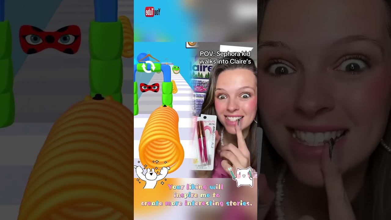 POV: Sephora kid in Claire’s #povcomedy #povs #claires #pov #sephora #sephorakids #earpiercing