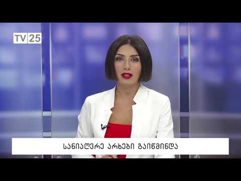 ბათუმში, სანიაღვრე არხები გაიწმინდა