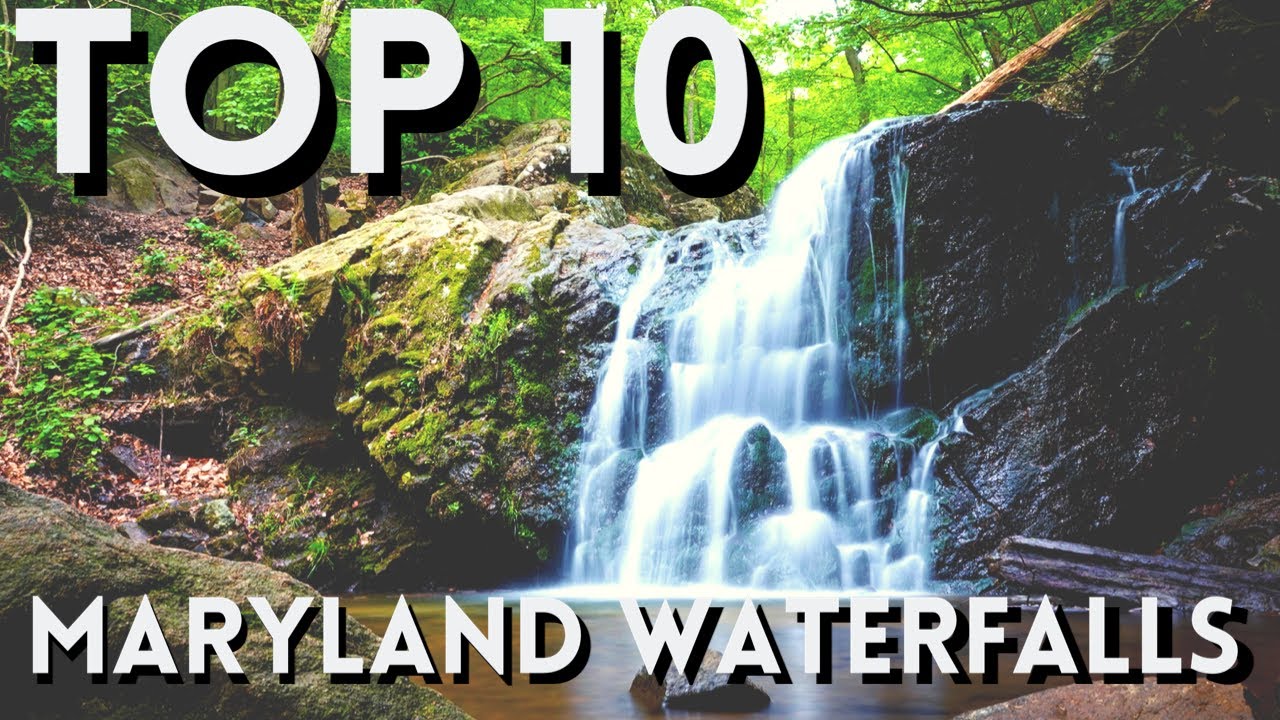 TOP 10 Waterfalls in Maryland YouTube