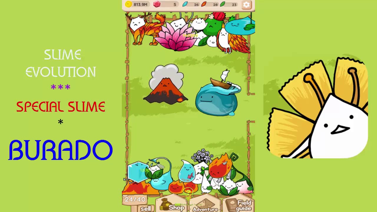 Slime Evolution - How to get Special Slime " Burado "