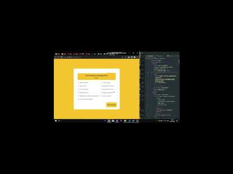 My Meal app using VanilaJS || #shorts - YouTube