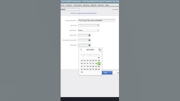Closing the Status of a Job or Project in quickbooks #short