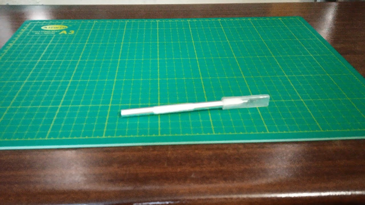 Unboxing of A3 size cutting mat