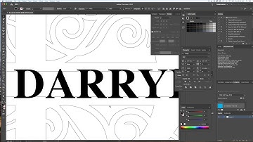 Adobe Illustrator - Adding Names to Letter Monograms
