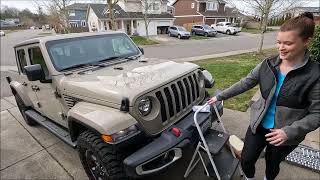 Air Filter Installation Jeep JL/GLADIATOR