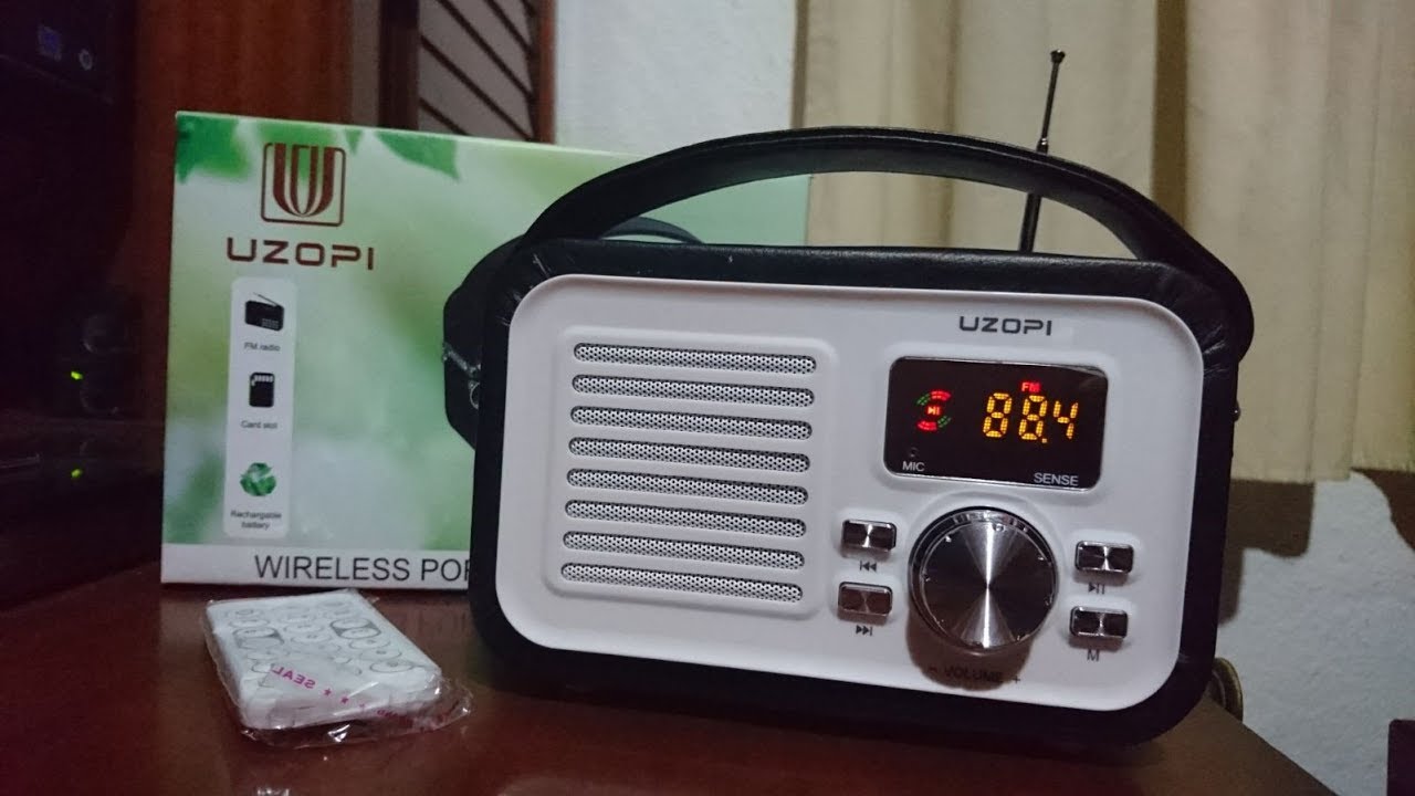 Altavoz Bluetooth Radio