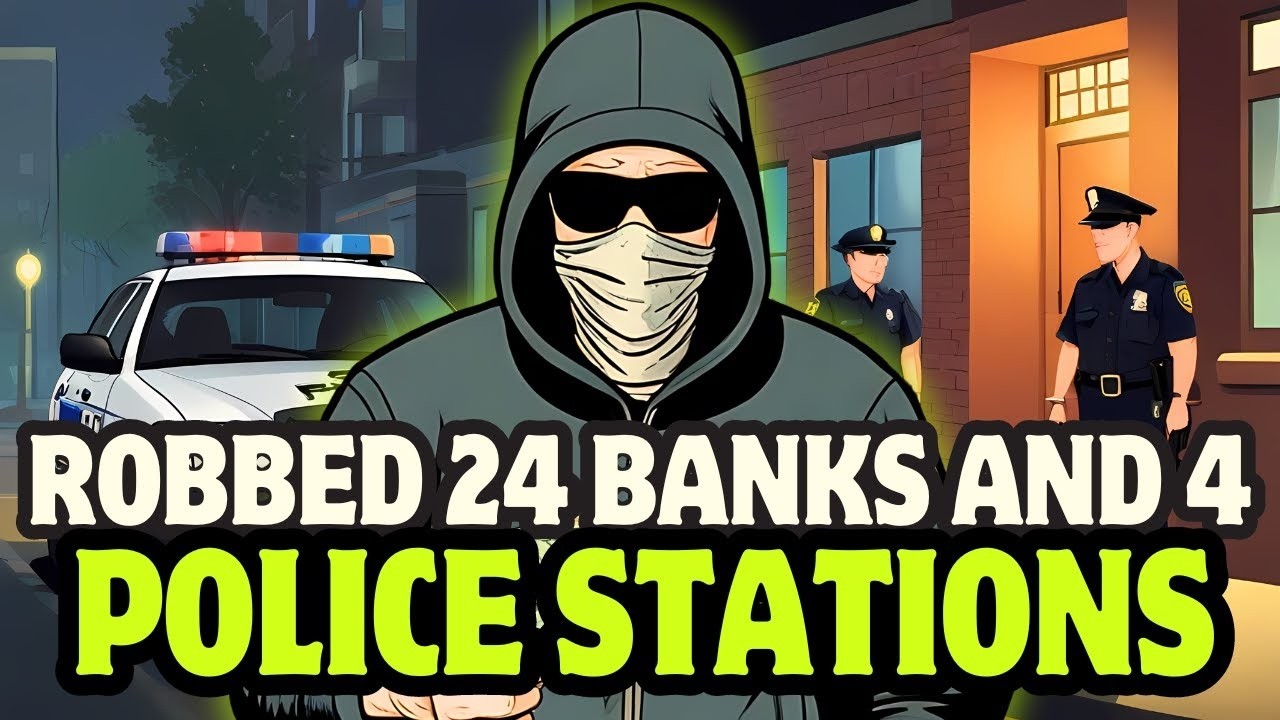 AMERICA BIGGEST BANK ROBBERY |एक चोर जिसने 24 BANKS और 4 POLICE STATIONS लूट लिए | MOST SHOCKING END