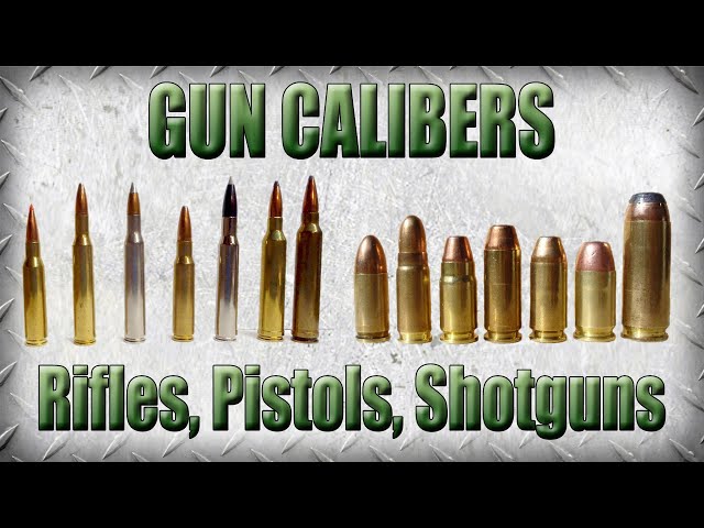 Bullet Sizes vs. Bullet Caliber, How Do They Name These Things?