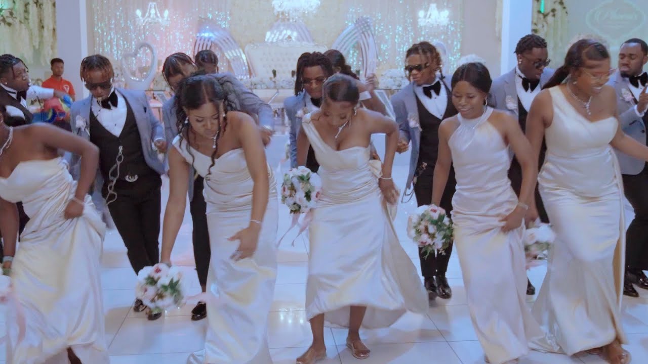 Congolose Wedding Groomsmen And Bridesmaids Entrance Mr Jay And congolose-wedding-groomsmen-and-bridesmaids-entrance-mr-jay-and