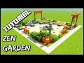 How To Build A Zen Garden | Minecraft Tutorial