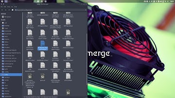 ArchMerge : 11 how to change the color of the conky AP-weather 1/2