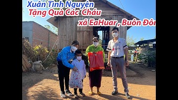 Tặng  Quà Cho Trẻ  Em Có Hoàn Cảnh Khó Khăn xã Ea Huar | NGUYEN LAM VLOGS