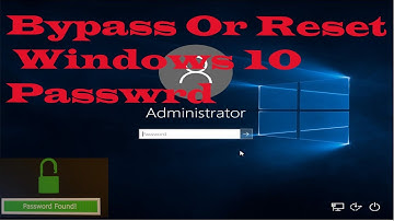 Easily Reset Windows10 forgotten Password