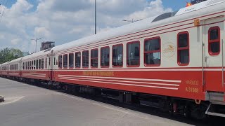 [2451] D19E-918 kéo tàu SE10 - ram xe CLC của tàu Hoa Phượng Đỏ đi Hà Nội | 12:28 - 05.05.2025