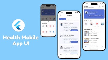 Flutter Health App UI Design | Turn Dribbble Designs into Flutter Apps
