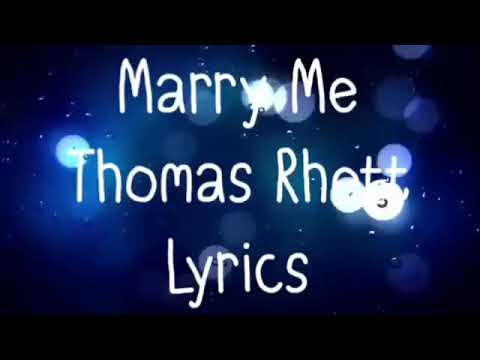 marry me lyrics